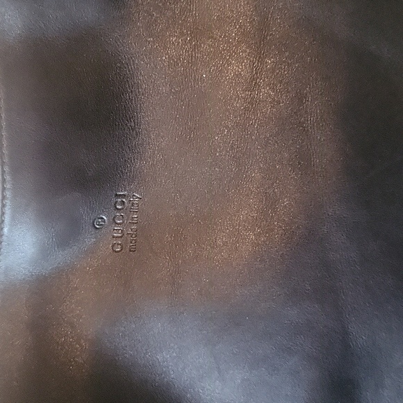 Vintage Gucci Black Leather Shoulder Bag - Picture 2 of 14